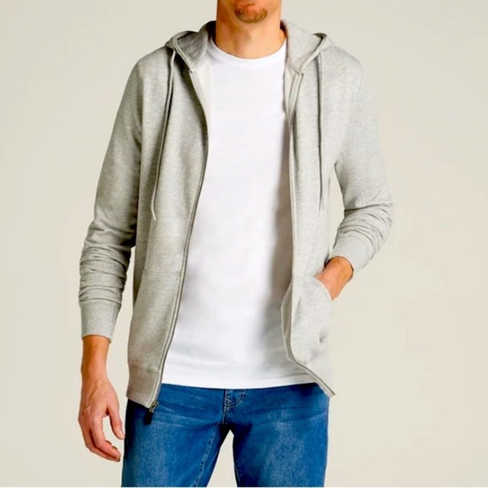 American Tall Grey French Terry Soft Hoodie XLT